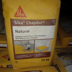 Jual Sika Chapdur Natural Pengeras Lantai Beton Floor Hardener 25Kg