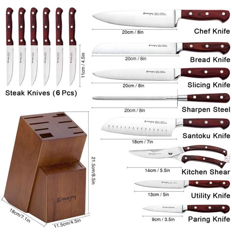 Best Knife Set Under 100 USD For Home Kitchens - All Knives