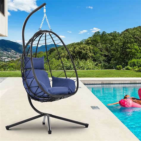 Segmart Durable All-Weather UV Patio Hammock Chair - Walmart.com