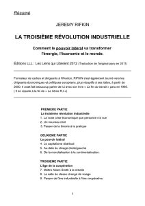 La troisième révolution industrielle