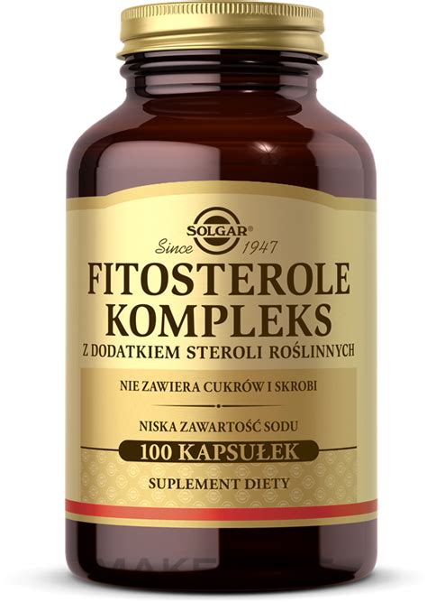 Solgar Phytosterol Complex Kosttillskott Fytosterolkomplex Makeup Se