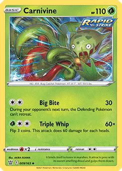 Carnivine | Pokédex