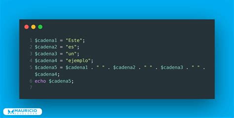 Cómo concatenar en PHP Aprende a unir cadenas de texto en PHP de