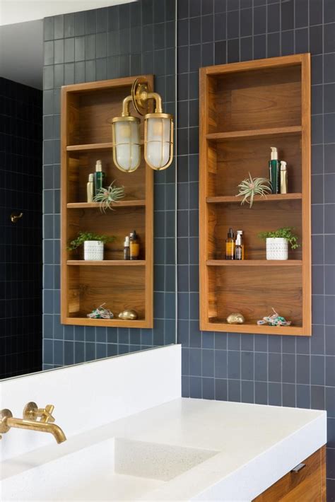 Built In Shelving In Bathroom At Christopher Chestnut Blog