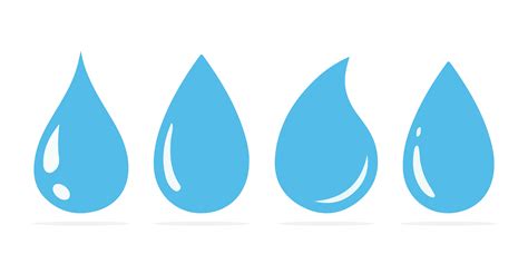 Water Drops Vector