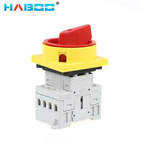 Haboo A P V On Off Isolator Switch With Pad Lock Rotary Cam