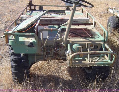 3 U S Military M274 1 2 Ton Utility Platform Trucks In Meade KS