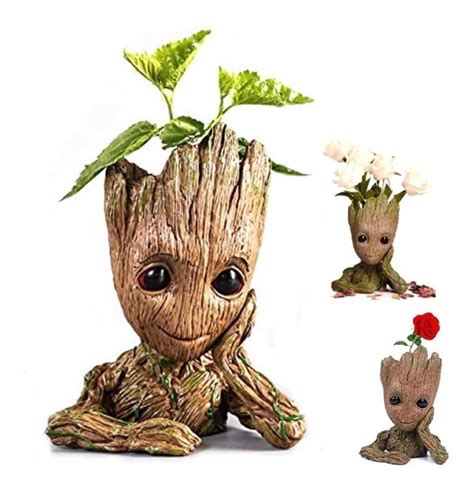 Baby Groot Maceta Porta Plumas Marcel Guardianes Galaxia 199 00 En