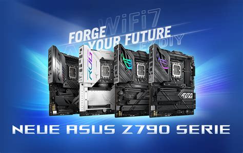 Asus Republic Of Gamers K Ndigt Vier Neue Intel Z Mainboards An