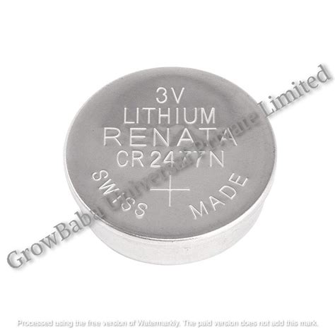 Renata Cr N Volt Lithium Coin Cell Battery Non Rechargeable At Rs