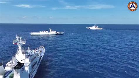 Chinese Coast Guard Vessel Harassed Philippine CG Vessel During