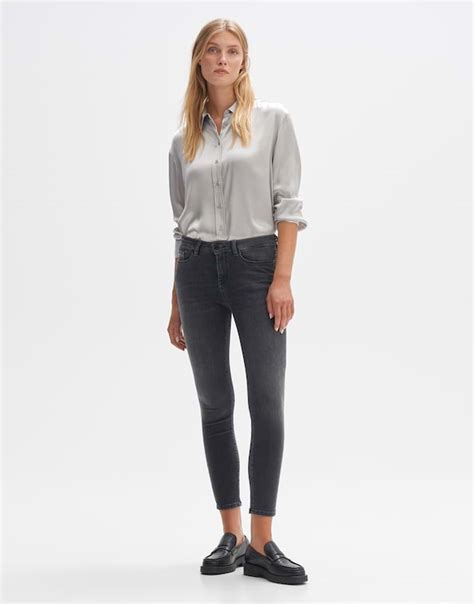 Skinny Jeans Elma Grau Online Bestellen Opus Online Shop