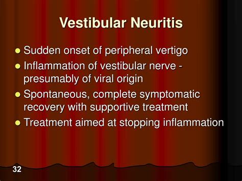 Ppt Medical Management Of Vestibular Disorders Powerpoint Presentation Id 5196098