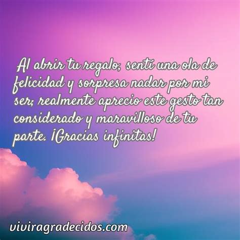 Mejores Frases De Agradecimiento Por Un Regalo Inesperado Vivir