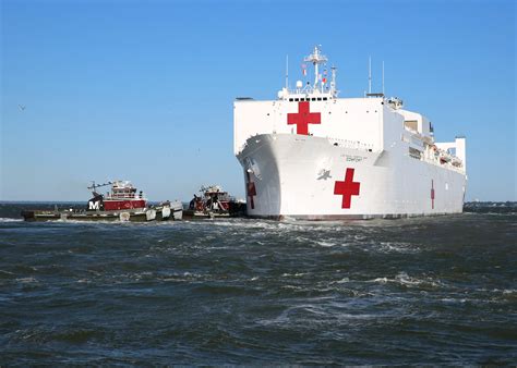 Hospital Ship Usns Comfort Departs Norfolk For Medical Mission U S