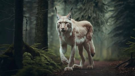 Wallpaper: Albino Lynx 3 by Fiulo on DeviantArt