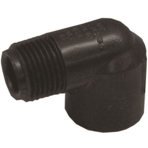 Lasco M412005 Bc M412005bc Street Pipe Elbow 1 2 In Fip X Mip 90 Deg Angle Pvc Sch 40 Schedule