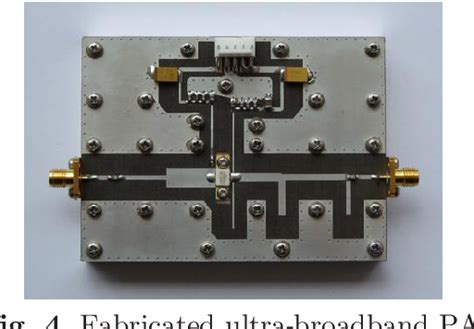 Figure 4 from Design of an ultra-broadband power amplifier using distributed network synthesis ...