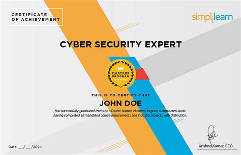 Cyber Security Expert Certification Training Course 2025 Simplilearn