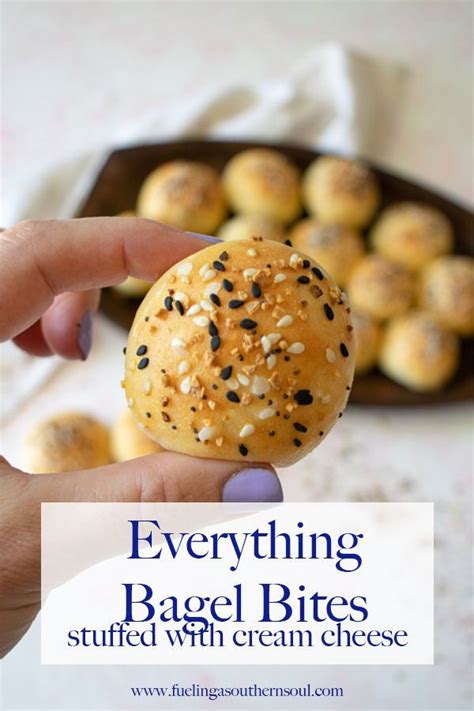 Everything Bagel Bites Stuffed With Cream Cheese Fueling A Southern