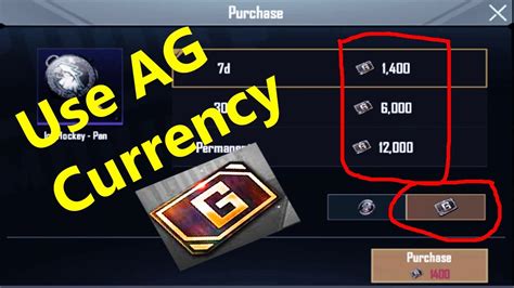 How To Use Ag In Pubg Mobile Use Ag Currency In Pubg Mobile