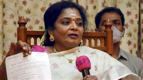 Telangana Governor Tamilisai Soundararajan Resigned तेलंगाना की