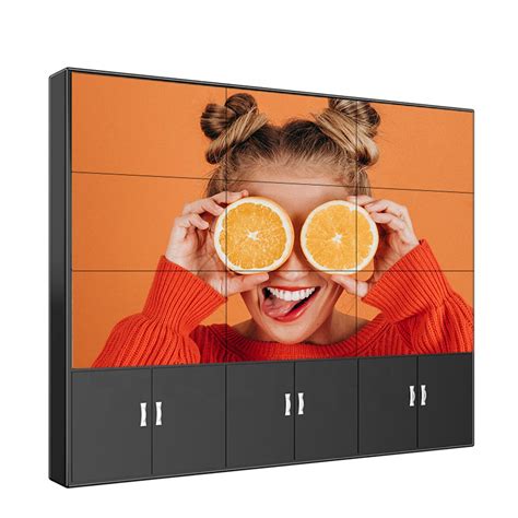 Lofit Inch X Ultra Narrow Bezel Mount Video Monitor Multi Screen Tv