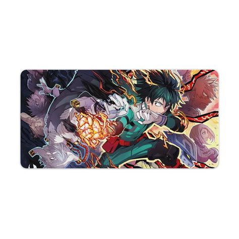 My Hero Academia Deku Mouse Pad Extended Gaming No Sliped Large Desk