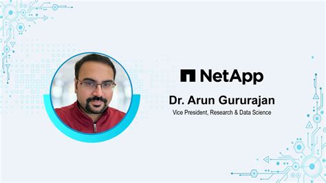 Aithority Interview With Dr Arun Gururajan Netapp