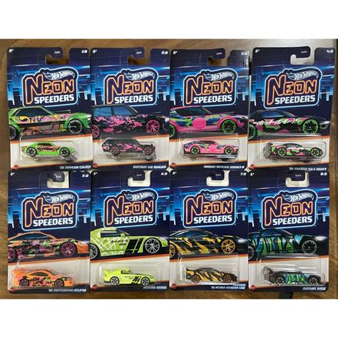 Hot Wheels Neon Speeders Shopee Philippines