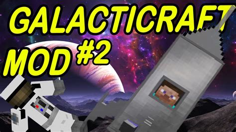 Minecraft Galacticraft Mod Working Together Youtube