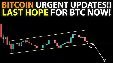 Last Hope For Bitcoin Bitcoin Updates Today Btc Latest Updates