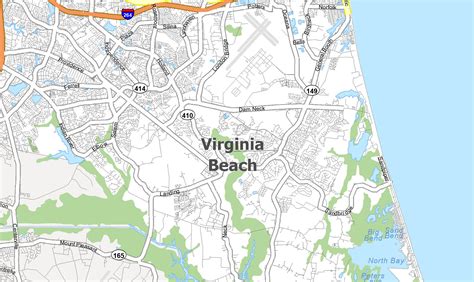 Virginia Beach Map Gis | Virginia Map