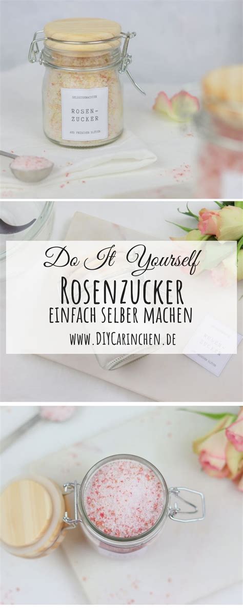 Rezept Rosenzucker Aus Frischen Rosenbl Ttern Selber Machen Diy Do