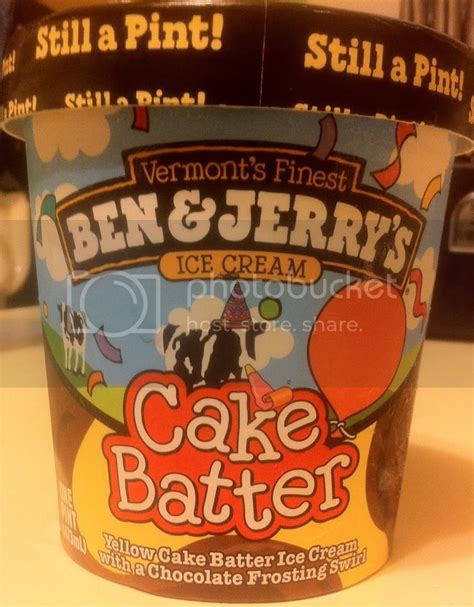 The College Gourmand Review Ben And Jerrys Cake Batter