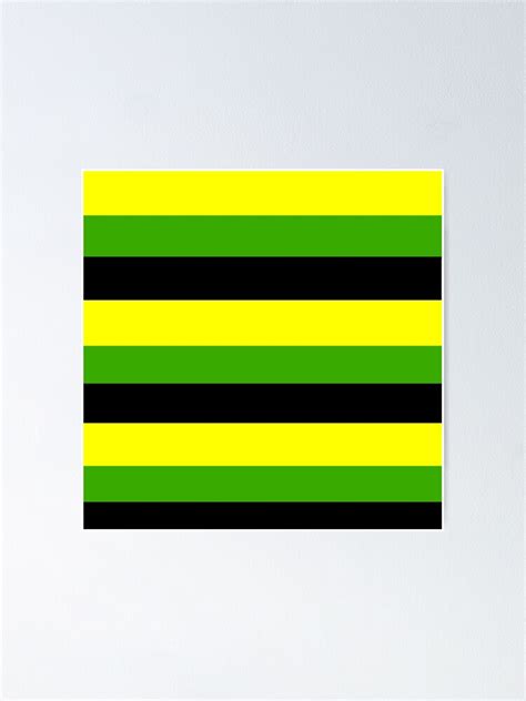 "Jamaican Flag Colors" Poster by Moosie305 | Redbubble