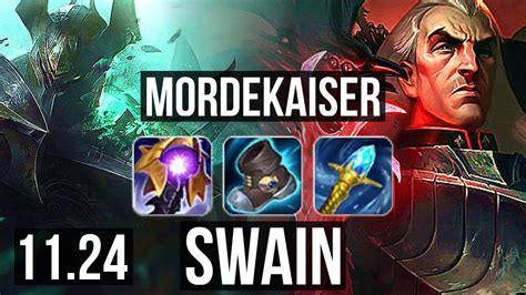 MORDEKAISER Vs SWAIN TOP DEFEAT 8 Solo Kills 1 9M Mastery