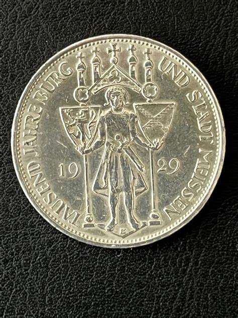 Germany Weimar Republic 3 Reichsmark 1929 E Meissen Catawiki