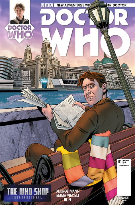 Comic Book Preview: Doctor Who: The Eighth Doctor #1 - Bounding Into Comics