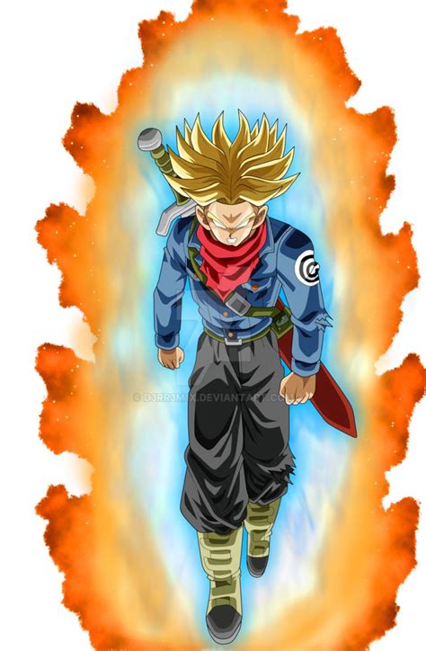 Ssj Rage Trunks By D3rr3m1x On Deviantart In 2020 Anime Dragon Ball