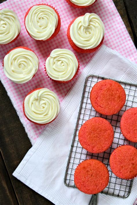 Pink Velvet Cupcakes Recipe Girl