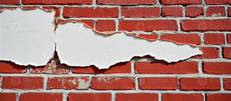 Broken Red Brick Wall Stock Photos, Images and Backgrounds for Free ...