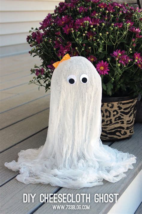 Cheesecloth Ghost Tutorial Inspiration Made Simple