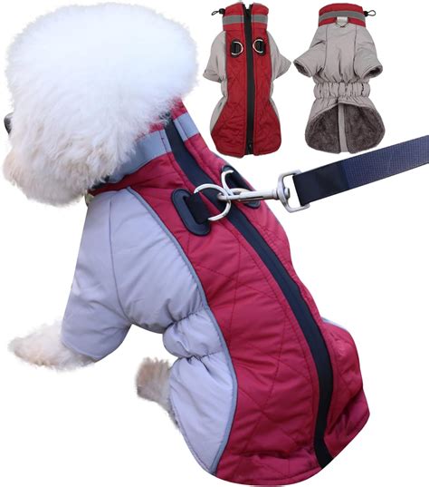 Susunyloviy Dog Coat Harness Built In D Ring For Small