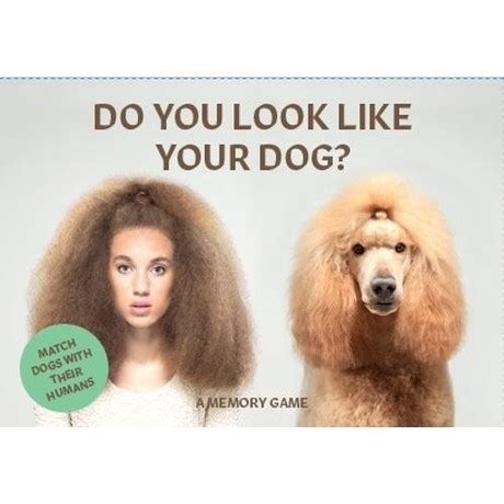 Do You Look Like Your Dog Card Memory Game משחק קלפים משחק זיכרון