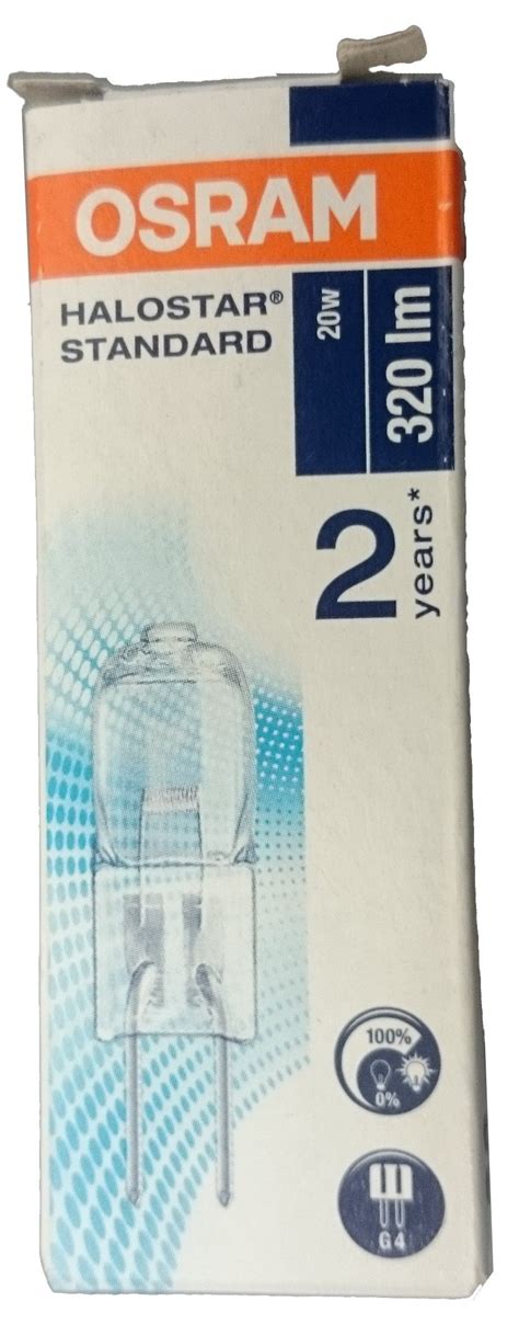 Buy OSRAM HALOGEN LAMP 12V 20W G4 Online at desertcartSeychelles