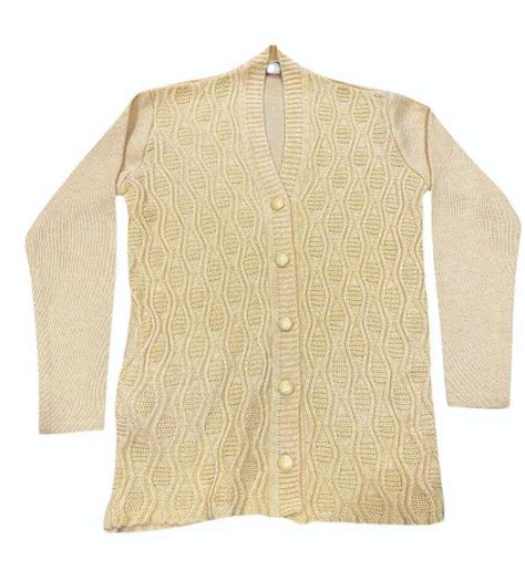 Beige 270 GSM Knitted Ladies Woolen Sweater at Rs 250/piece in Ludhiana ...