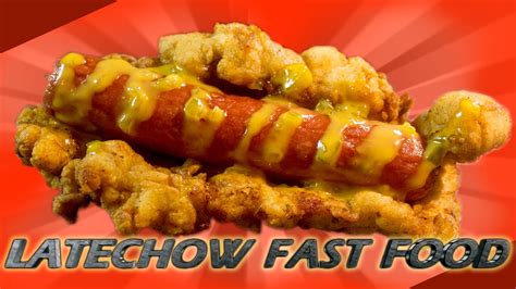 Its Here Kfc Double Down Dog Latechow Fast Food Episode 7 Youtube