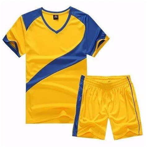 Men Yellow And Blue Fashion Sutra Football Kit At Rs 269piece In