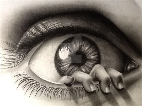 Hand in Eye by shoutgirl11 on DeviantArt